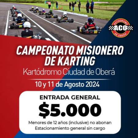 En Oberá ahora es el turno de los karts imagen-12