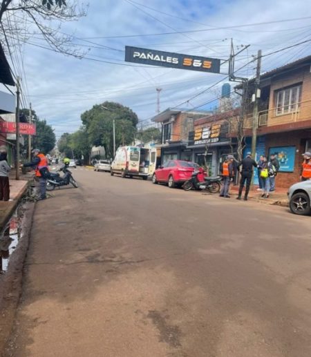 Menor resultó lesionada tras chocar la moto en la que se desplazaba junto a su mamá imagen-9