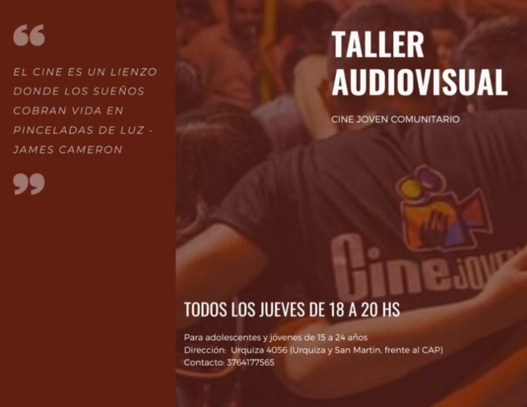 Dale Vida a Tus Historias: comienza la novena edición del Taller «Cine Joven Comunitario» imagen-4