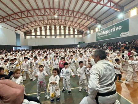 Más de 600 niños participaron en el Encuentro Comunitario de Taekwon-Do en Posadas imagen-8