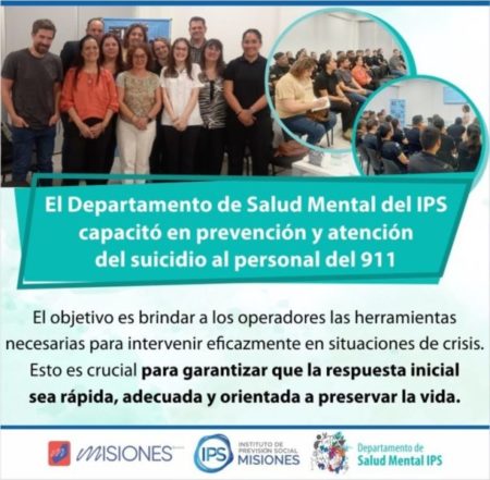 🌈 Capacitación en prevención y atención del suicidio desde el Departamento de Salud Mental del IPS para personal del 911 imagen-12