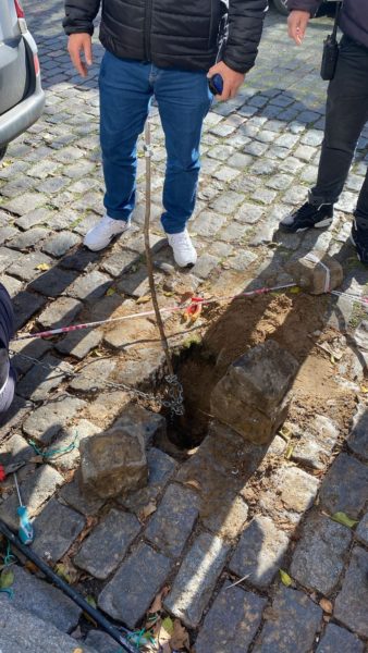 Descubrieron un túnel de casi 3 metros creado para robar un banco en San Isidro imagen-10