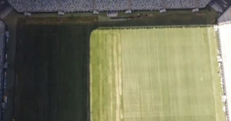 San Lorenzo toma nota: el preocupante estado del campo de juego de A. Mineiro antes de la revancha copera imagen-4