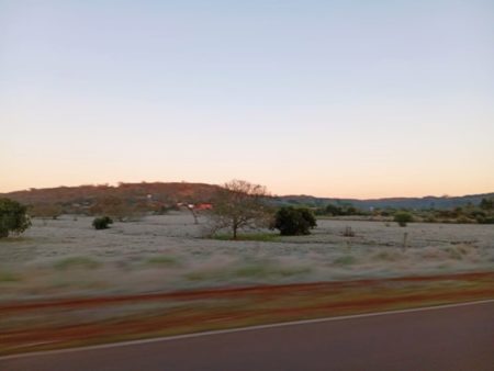 Así amaneció Olegario Víctor Andrade, con mínimas de 1°c imagen-6