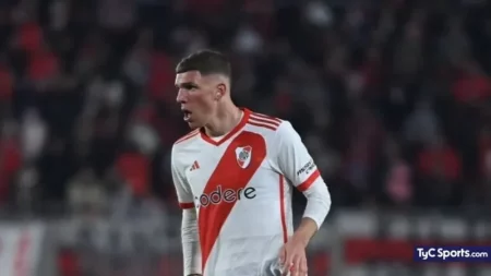 Franco Carboni se va de River sin debutar: el motivo y dónde jugará - TyC Sports imagen-11