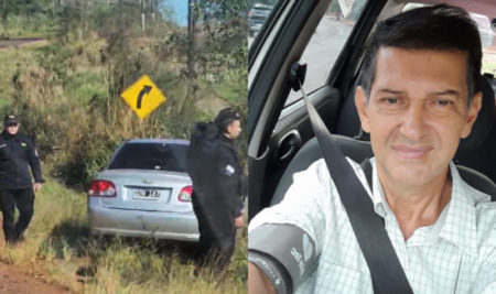 Desesperada búsqueda de un docente eldoradense: hallaron su auto abandonado imagen-12