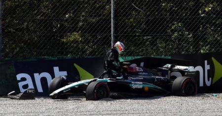 Qué sal, Antonelli: Hamilton lo eligió como su sucesor y se estrelló en Monza imagen-13