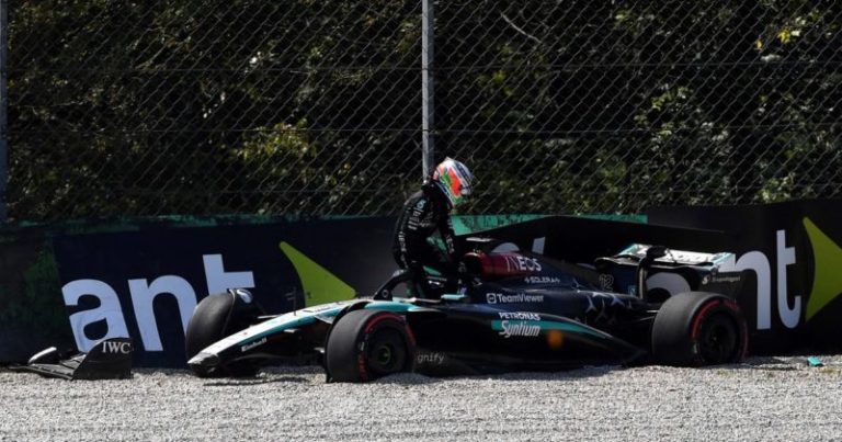 Qué sal, Antonelli: Hamilton lo eligió como su sucesor y se estrelló en Monza imagen-4