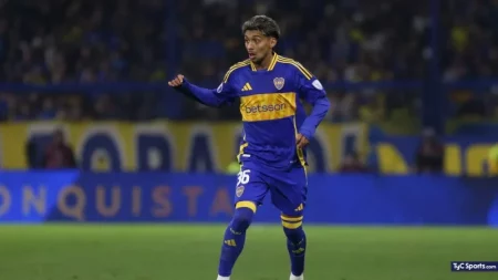 Boca recibió una oferta desde Europa por Medina: la postura del jugador - TyC Sports imagen-11