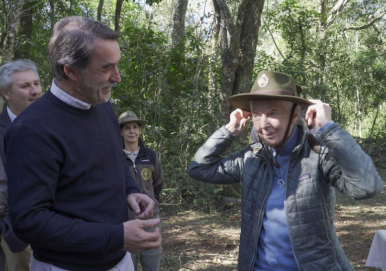 La primatóloga y conservacionista Jane Goodall fue reconocida como «Guardaparque honoraria» en su recorrida por el Parque Nacional Iguazú imagen-4