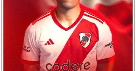 La presentación oficial de Marcos Acuña en River: "Bienvenido campeón del mundo" imagen-7