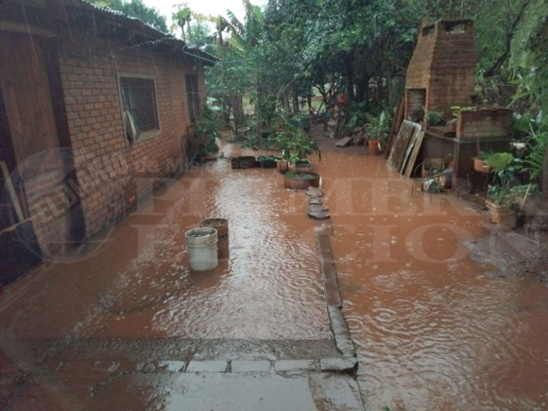 Insólito: veinte familias inundadas por un paredón que impide que se escurra el agua imagen-4