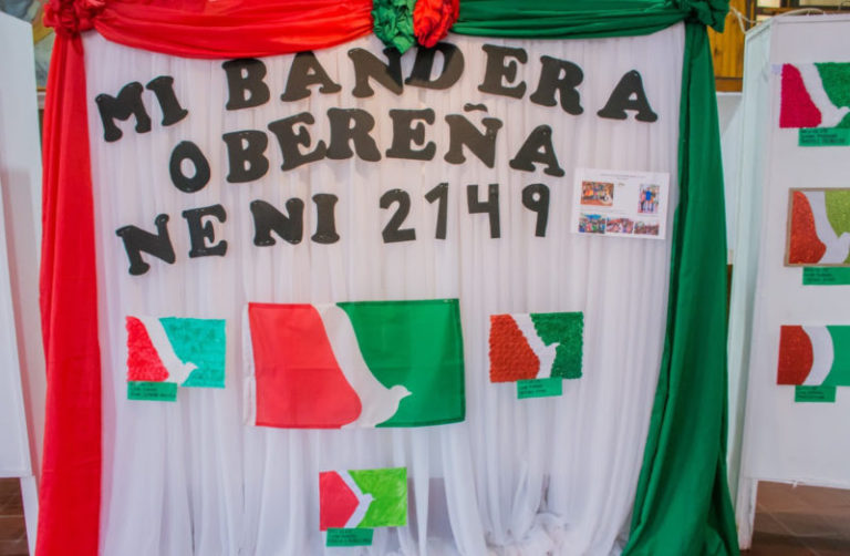 Niños del nivel inicial exponen sobre la Bandera de Oberá – OberaInside.com.ar imagen-4