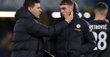 El palito de Cole Palmer a Pochettino, después de hacerlo figura del Chelsea imagen-9