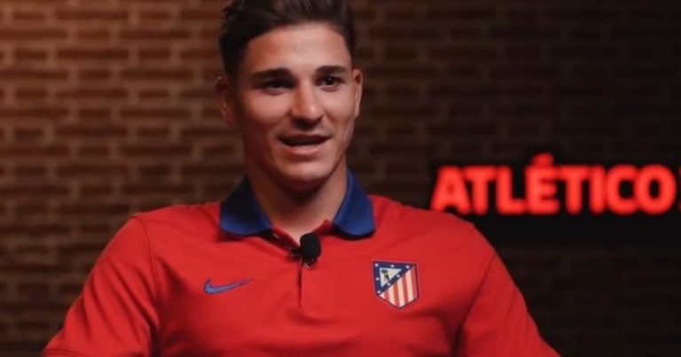 Qué prometió Julián Álvarez en su llegada al Atlético de Madrid imagen-4