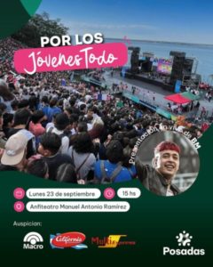 “Por los Jóvenes Todo” ya tiene fecha: muestra de talentos, competencia de hinchadas y el show del cantante BM imagen-3