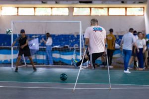 En Corpus se jugó un partido de fútbol adaptado en el marco de las actividades por el 147º aniversario   imagen-3