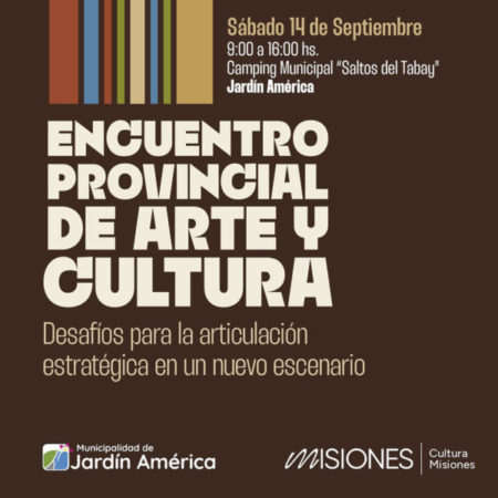 Encuentro de Cultura y “Connatural” se dan cita en Jardín América este finde imagen-7