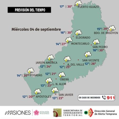 Pronóstico del tiempo para el miércoles 4 y los próximos días imagen-10