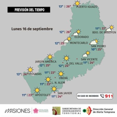 Pronóstico del tiempo para el lunes 16 y los próximos días imagen-8