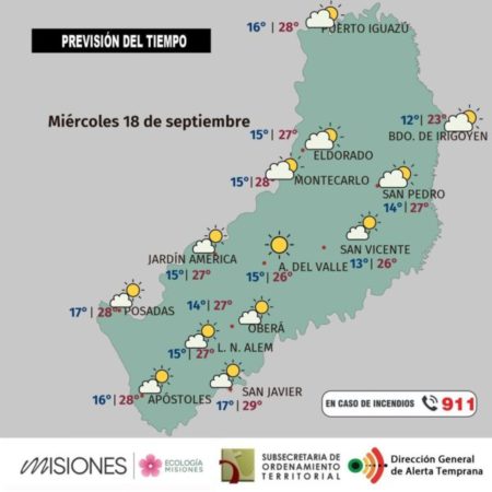 Pronóstico del tiempo para el miércoles 18 y los próximos días imagen-12