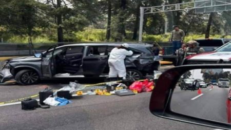 Asesinan a Adela Guadalupe Castellanos, esposa del alcalde de Calpan, en la autopista México-Puebla imagen-6