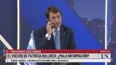 Eduardo Feinmann cruzó a Patricia Bullrich por un video fake de la nena gaseada: “No nos van a enchastrar” imagen-13