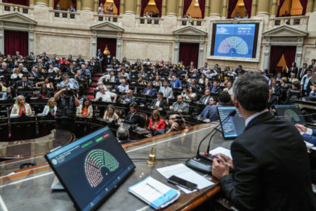 Tras el veto de Milei, la pelota vuelve al Congreso imagen-10