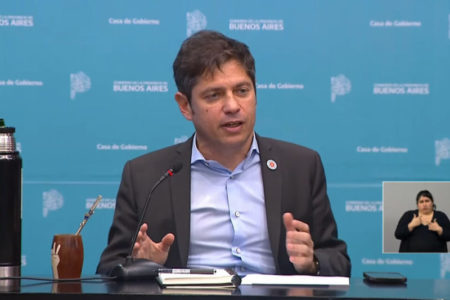 Kicillof denunció que el recorte a los subsidios en el transporte es parte del "Pacto de la Milanesa" imagen-11