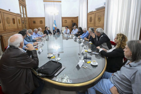 Cómo fue la reunión de la CGT con Guillermo Francos imagen-11