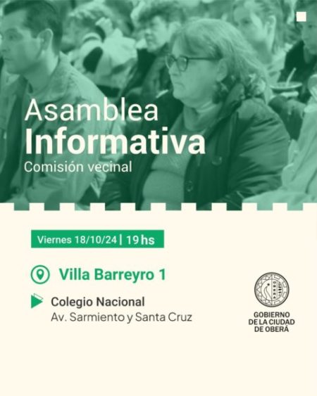 Asamblea informativa de la comisión vecinal de Vila Barreyro 1 imagen-10