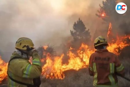 Incendios en Córdoba: hay bomberos heridos y cerraron una autopista central imagen-8