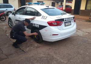 Automovilista alcoholizado chocó un móvil policial estacionado, huyó y fue detenido imagen-3