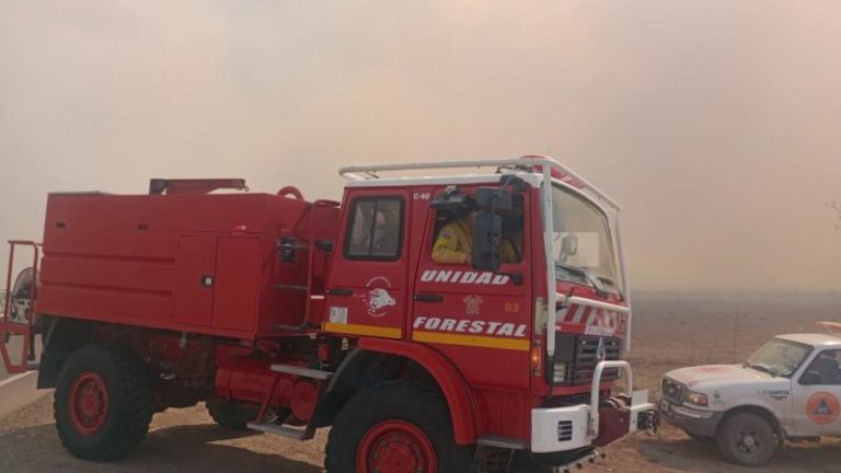 Incendios en Córdoba: el fuego no da tregua y los fuertes vientos complican el trabajo de los brigadistas imagen-4