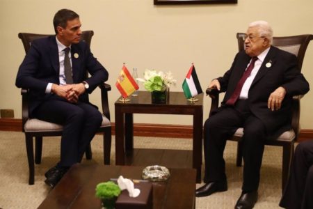 Sánchez recibirá el jueves a Abbas en su primera visita a España desde el reconocimiento de Palestina imagen-9