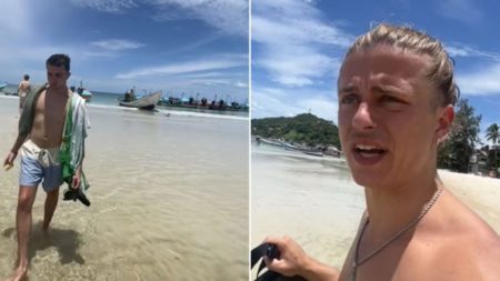 Viajó a Tailandia, cuestionó el agua de sus playas y el video generó debate en las redes sociales imagen-6