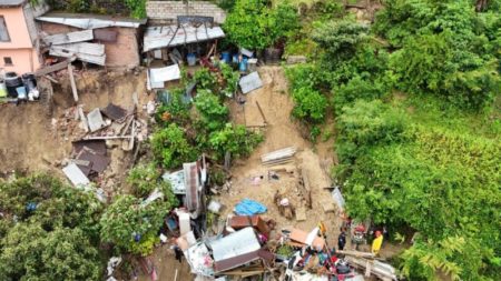 Aidé, Dany y Nataly -de 2, 5 y 7 años- murieron por derrumbe tras fuertes lluvias en Morelos imagen-13