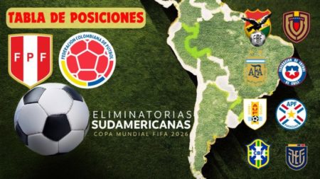 Tabla de posiciones de las Eliminatorias 2026 EN VIVO HOY: juegan Venezuela vs Bolivia y Argentina vs Chile imagen-8