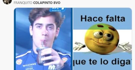 Los mejores memes del histórico octavo puesto de Franco Colapinto en el GP de Azerbaiyán imagen-6