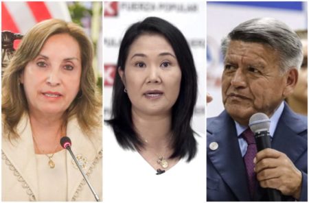 Dina Boluarte, Keiko Fujimori y César Acuña alcanzan el mismo poder en Perú, según encuesta imagen-9