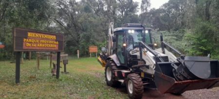 Dotan de maquinaria a parques provinciales de la zona Centro para prevención de incendios imagen-10