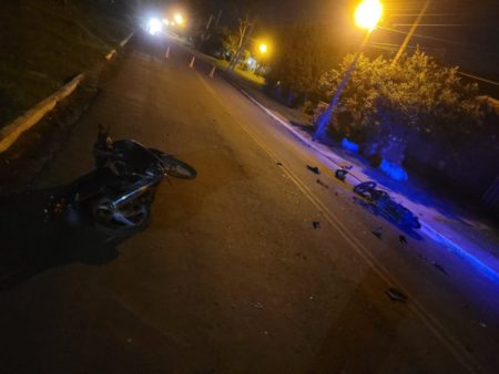 Dos motociclistas terminaron lesionados tras un choque en San Javier imagen-10