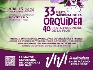 Montecarlo se prepara para celebrar la 33° Fiesta Nacional de la Orquídea y la 40° Fiesta Provincial de la Flor imagen-12