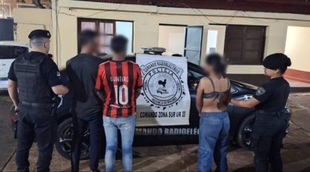 Tres personas fueron detenidas en Oberá por tentativa de hurto vehicular, lesiones y amenazas contra el personal policial imagen-11