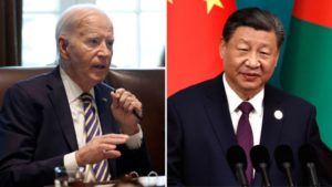 Biden dice en un micrófono abierto que Xi Jinping busca "ganarse algo de espacio diplomático" imagen-1