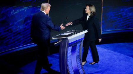 Encuesta rápida de CNN: la mayoría de los espectadores del debate dicen que Harris superó a Trump en el escenario imagen-12