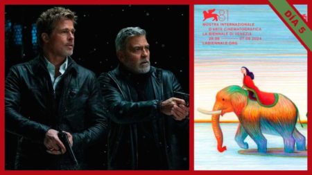 Festival de Venecia día 5: 'Wolfs', una previsible 'buddy-movie' en la que George Clooney y Brad Pitt demuestran que se lo han pasado en grande imagen-12