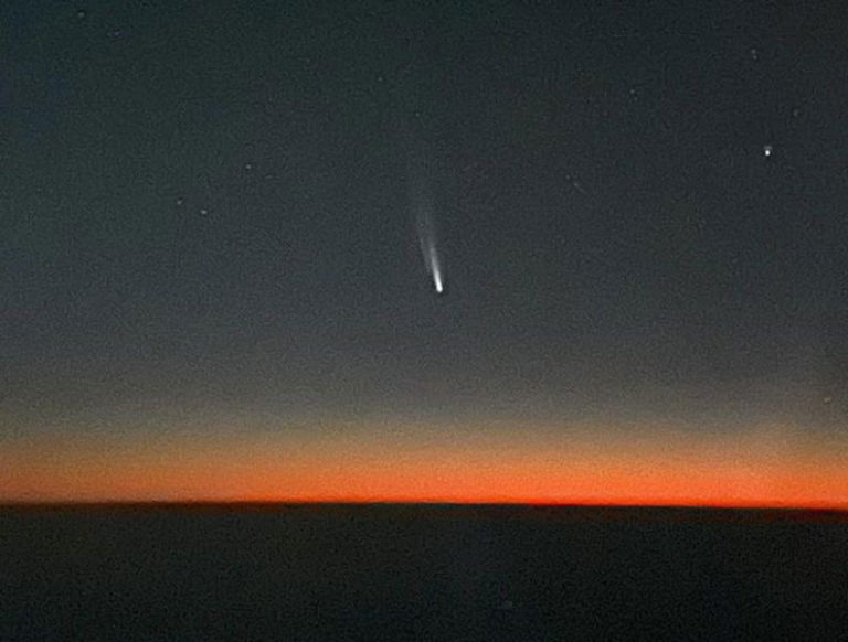 Misiones también puede disfrutar del espectáculo del “Cometa del Siglo” imagen-3