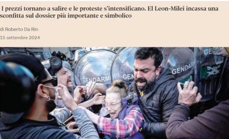 “El shock de Milei no funciona”: el duro análisis de un diario italiano sobre la gestión económica del Gobierno imagen-4