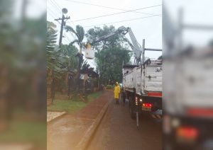 Energía de Misiones trabaja para restablecer el servicio en zonas afectadas por la tormenta imagen-7